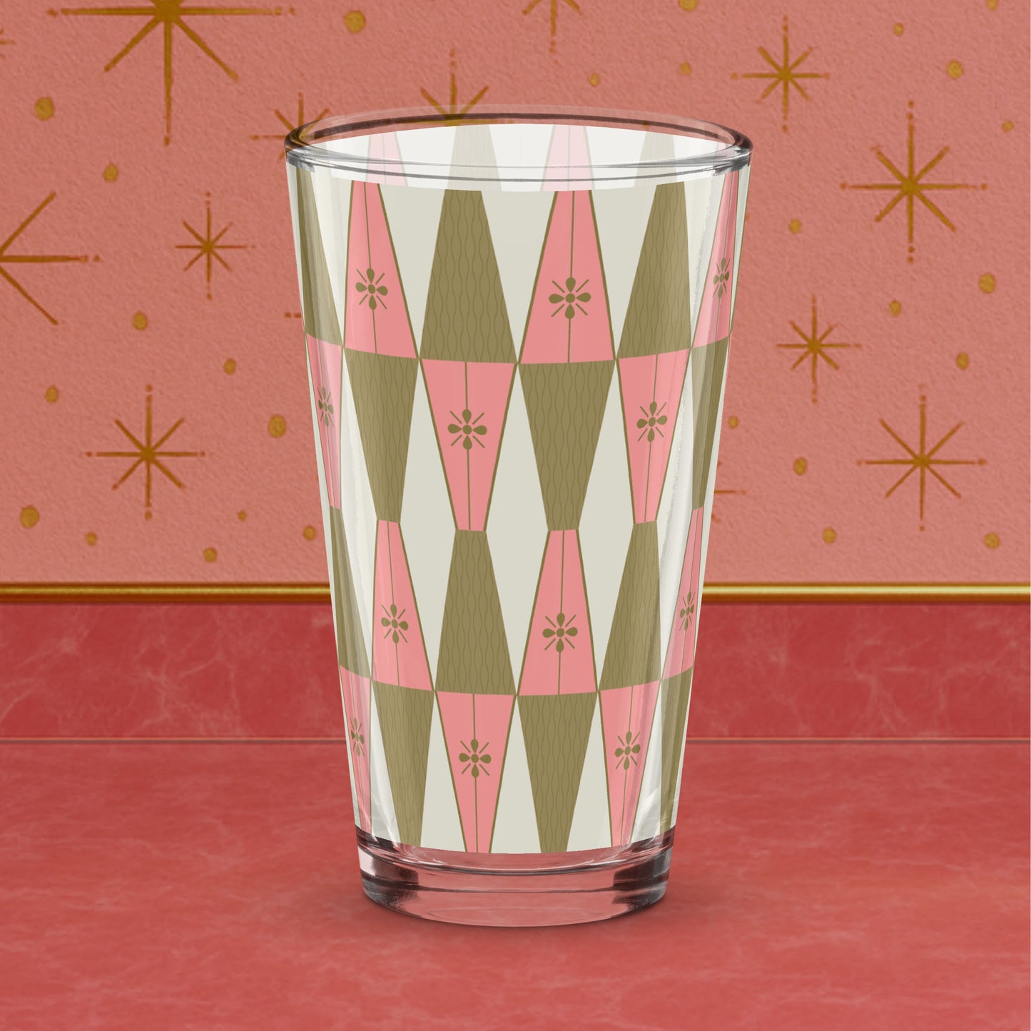 Starlite Pink Lava Pint Glass