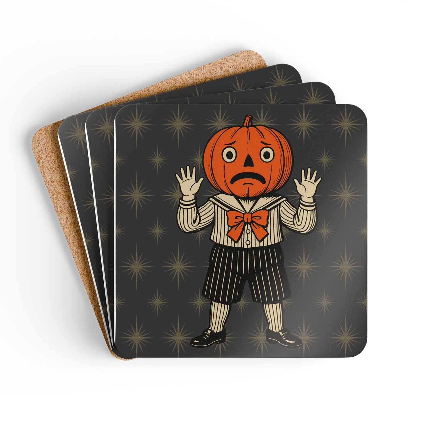 Jolly Jack Corkwood Coaster Set