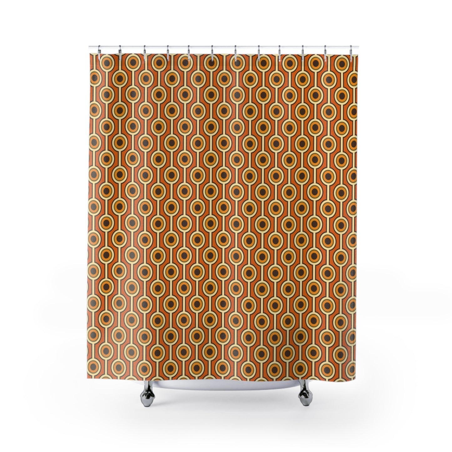 The Atomium 3 1974 Shower Curtain