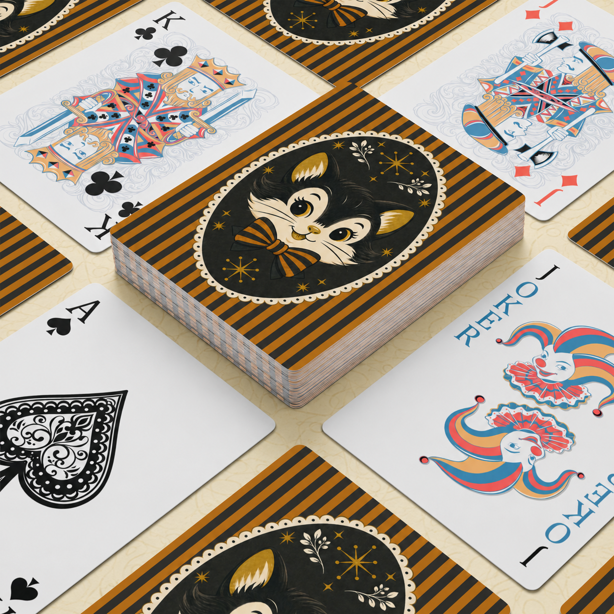 Mr. Whisker's Deluxe Playing Cards