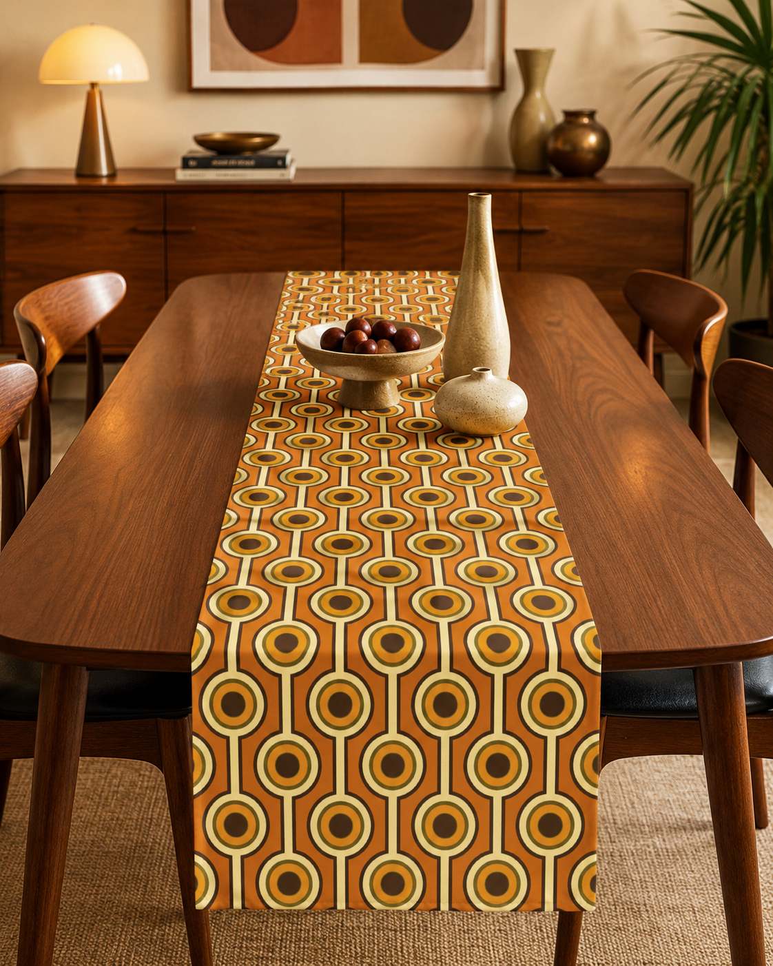 1974 Atomium 3 Table Runner