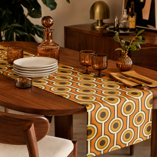 1974 Atomium 3 Table Runner