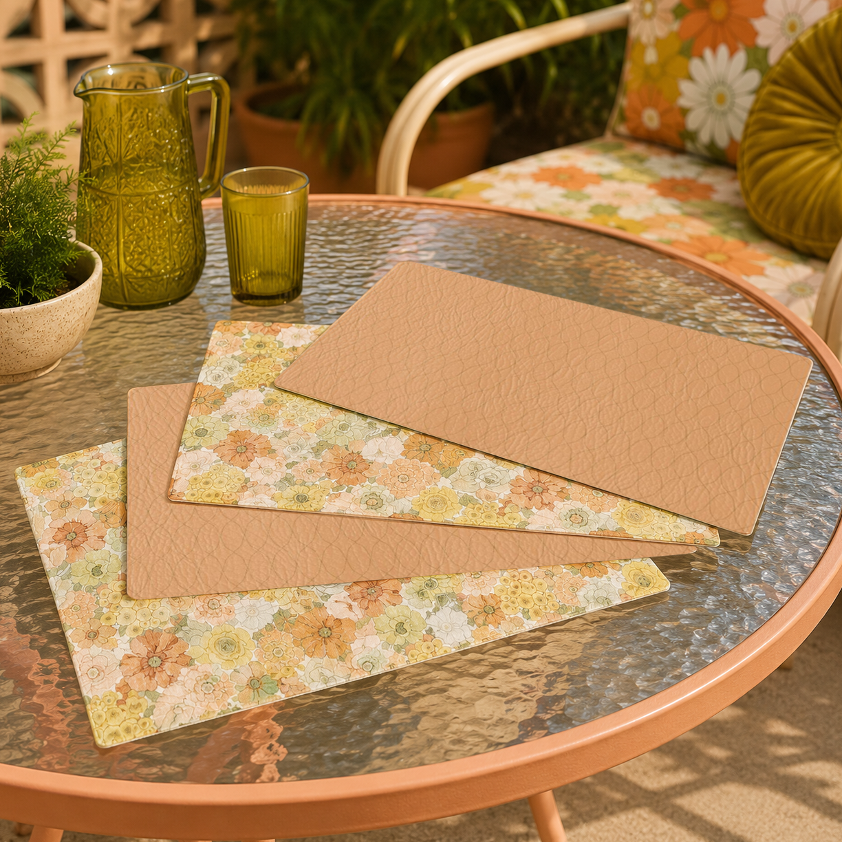1975 Sunset Drive Vinyl Placemats