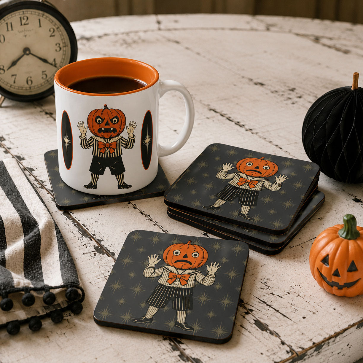 Jolly Jack Corkwood Coaster Set