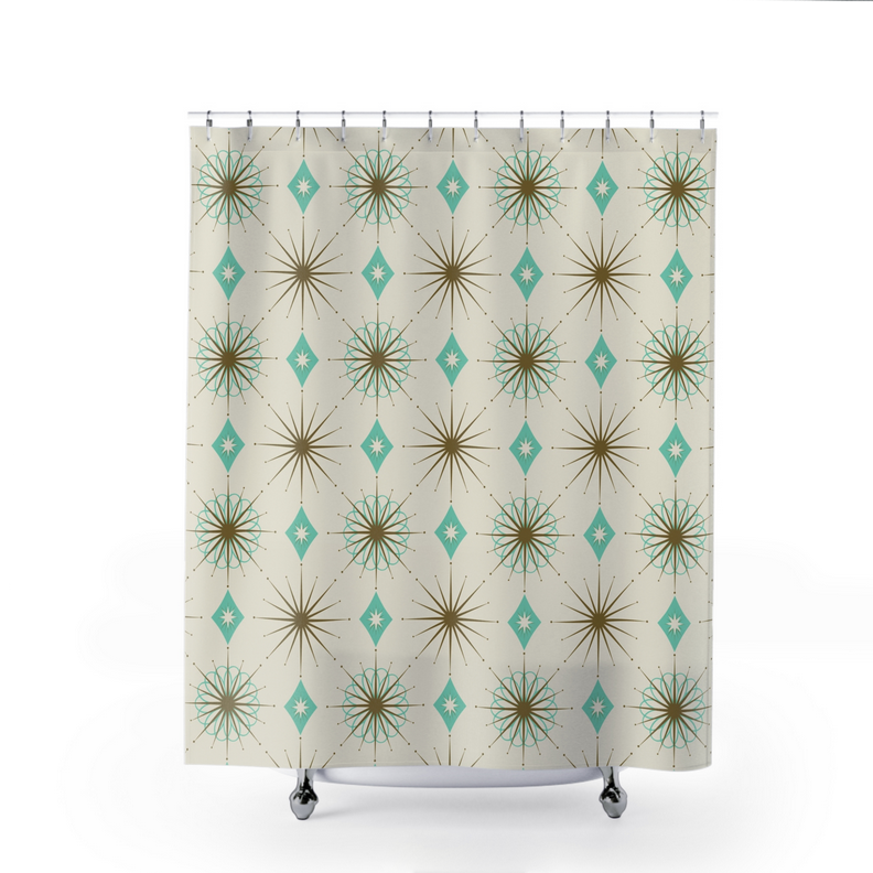 The Starlite Aquarelle Shower Curtain