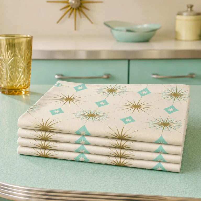 Starburst Aquarelle Cloth Napkin Set