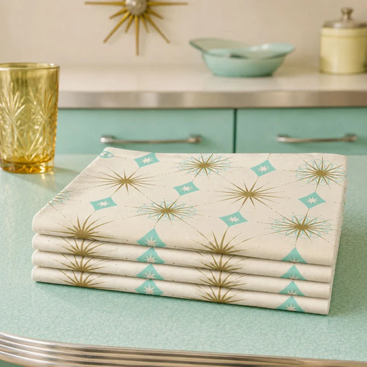 Starburst Aquarelle Cloth Napkin Set