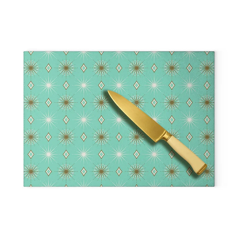 Starlite Aquarelle Glass Cutting Board