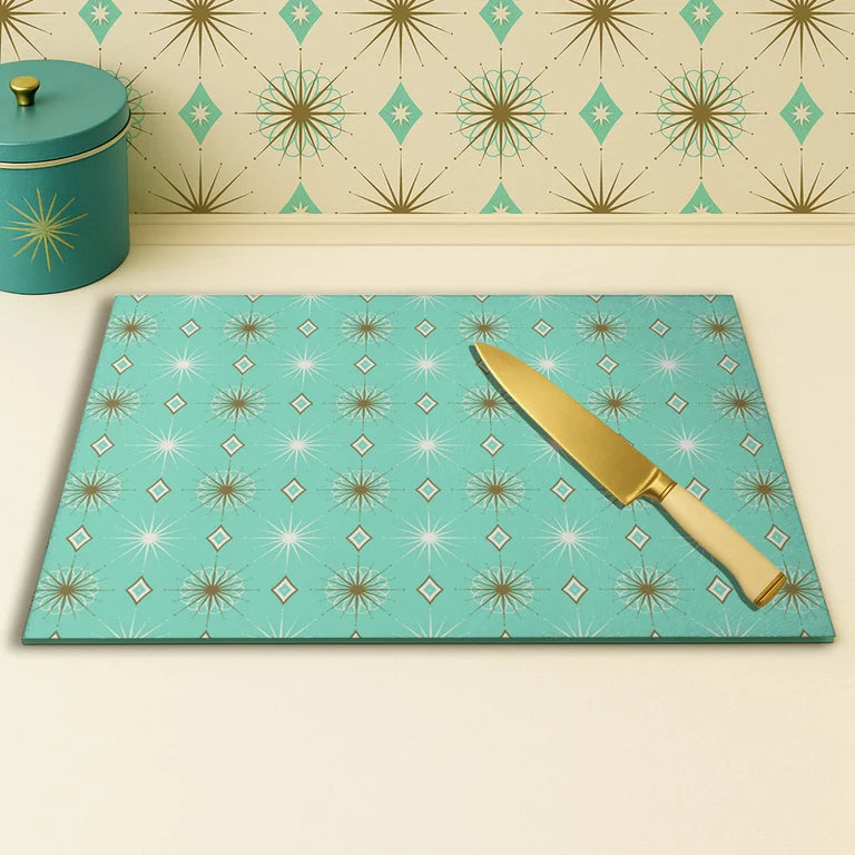 Starlite Aquarelle Glass Cutting Board
