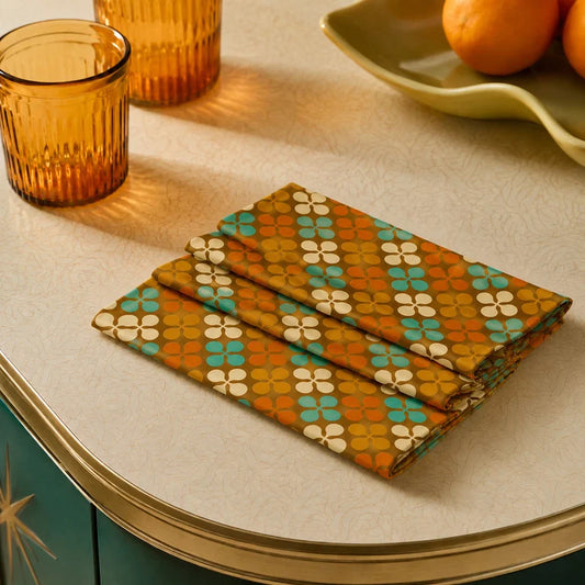 Starlite Lanes Coffee Shop Cloth Napkin Set
