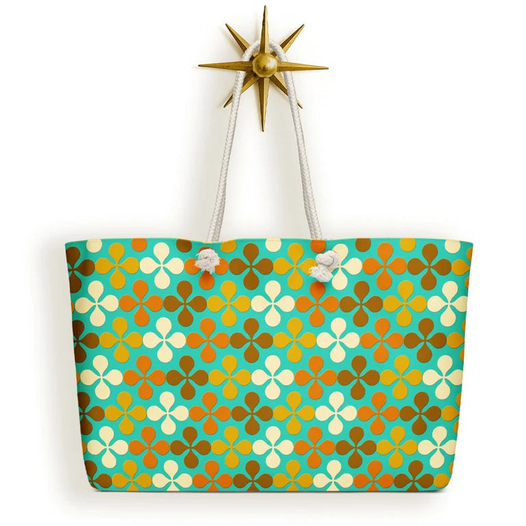 Starlite Lanes Coffee Shop Weekender Bag