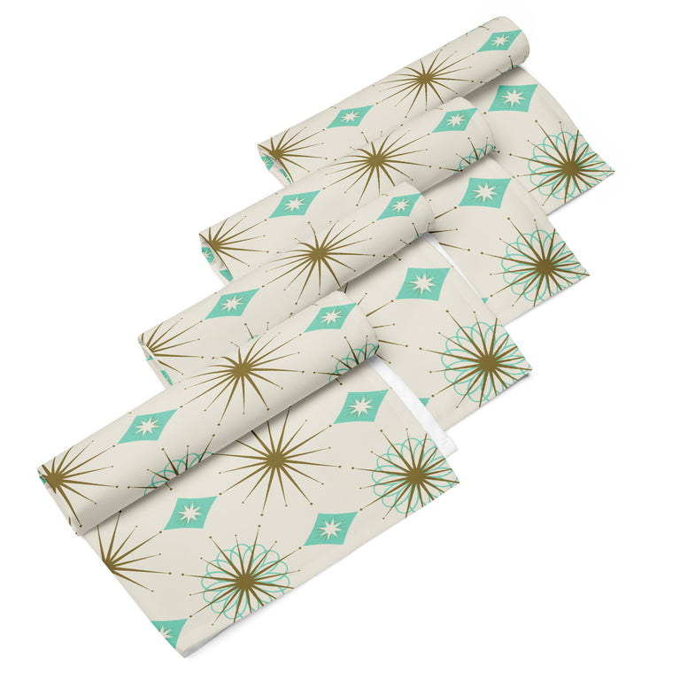 Starburst Aquarelle Cloth Napkin Set